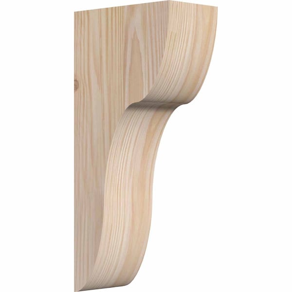 Ekena Millwork Carmel Smooth Corbel, Douglas Fir, 5 1/2"W x 10"D x 22"H COR06X10X22CAR00SDF - main